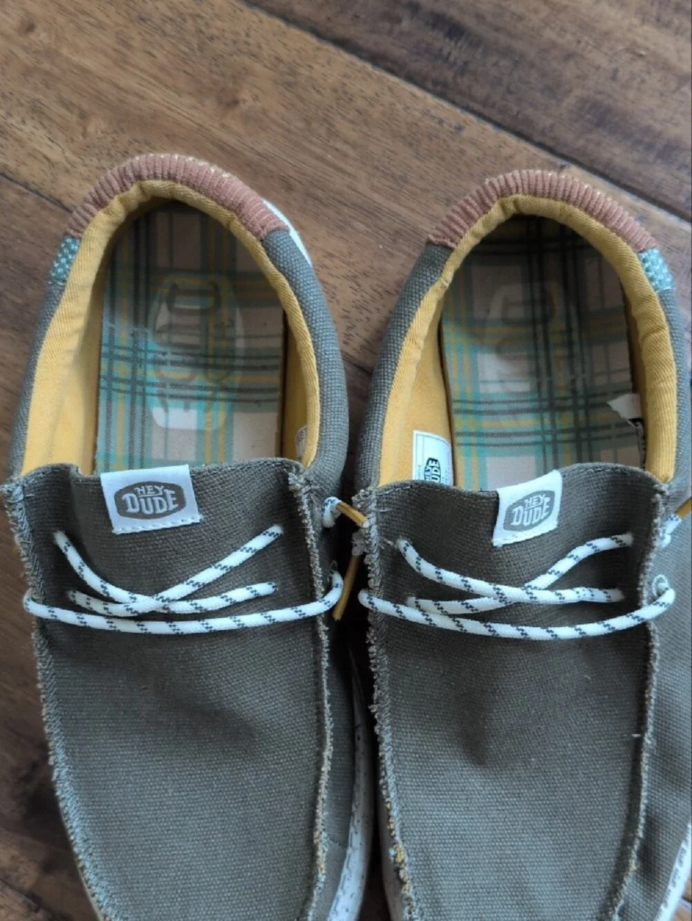 Hey Dude Wally Break Hey Day Logo Badge Slip-On Shoes